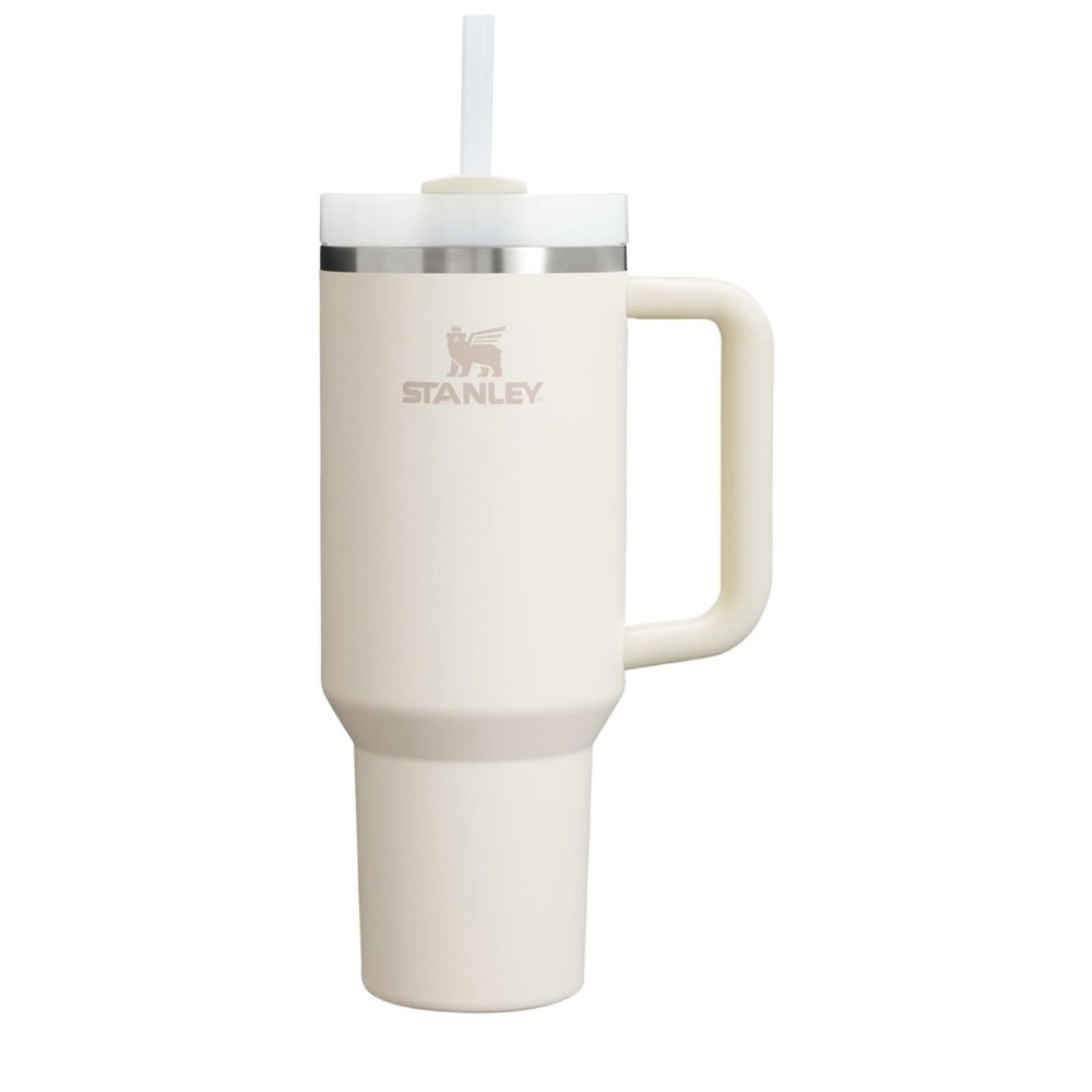 Stanley Quencher H2.0 FlowState Stainless Steel Vacuum Insulated 40oz, Cream 2.0